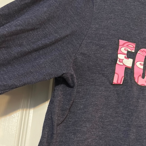 Fortnite Navy Blue Long Sleeve Tees with Colorful Accents - Picture 3 of 6